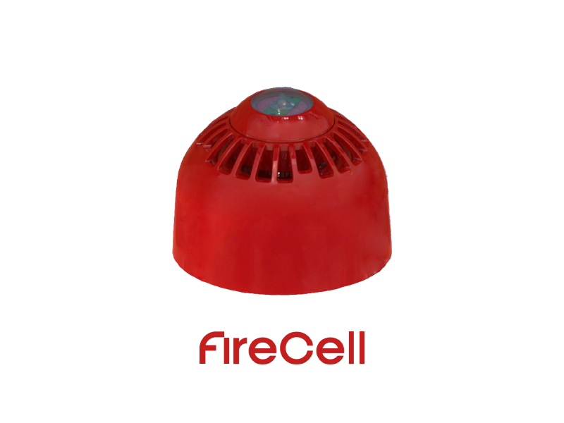 FIRECELL RED CEILING MOUNT SNDER BEACON ONLY