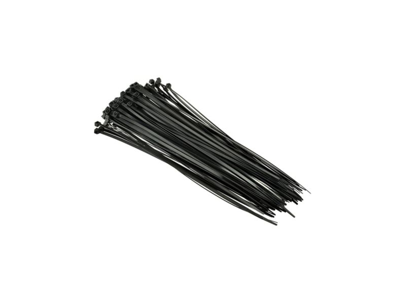 CABLE TIE 200MM BLACK PK100