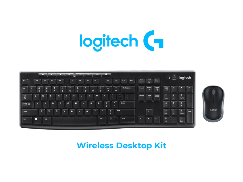 LOGITECH WIRELESS KEYBOARD/MOUSE MK270