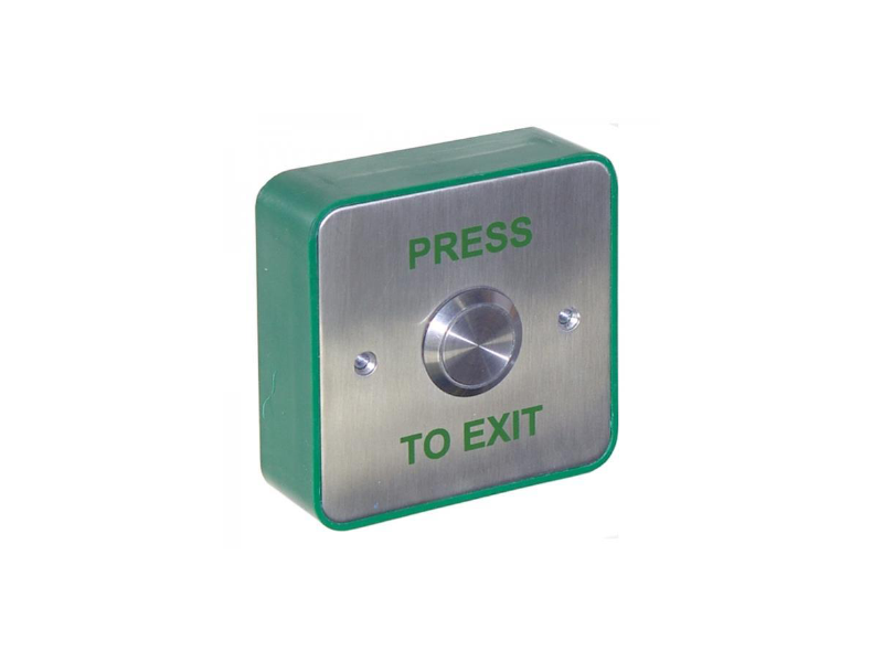 ST. STEEL EXIT EXTERNAL BUTTON SURFACE