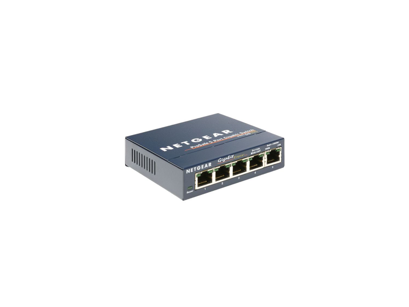 NETGEAR 5 PORT GIGABIT ETHERNET SWITCH GS105UK