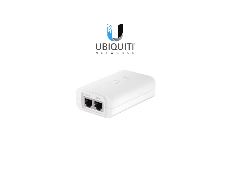 UBIQUITI POE-24, 10/100 POE ADAPTER 24V1A (24W) WHITE