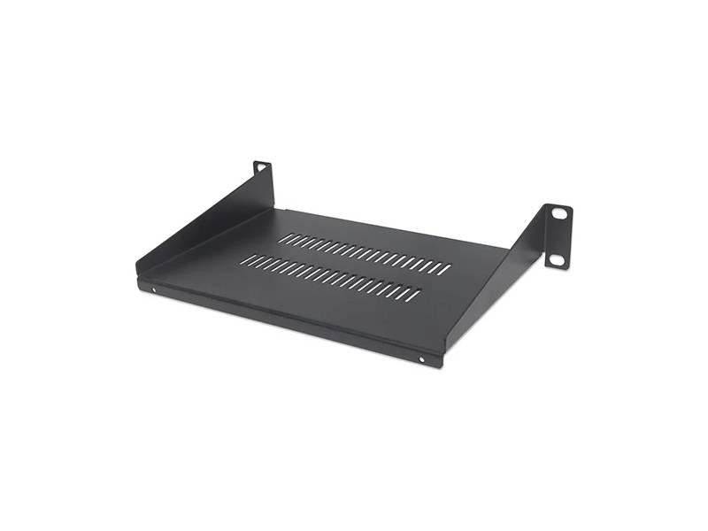 1U 150MM DEEP SHELF, BLACK