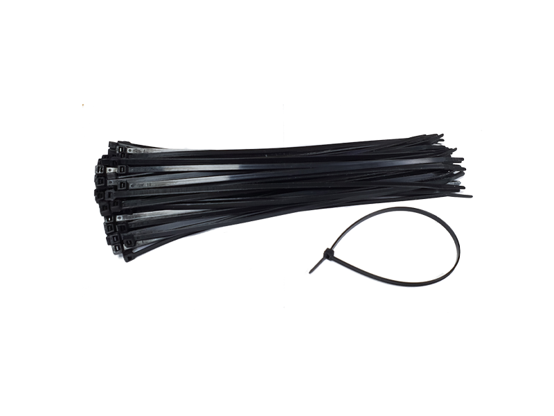 CABLE TIE 300MM BLACK PK100