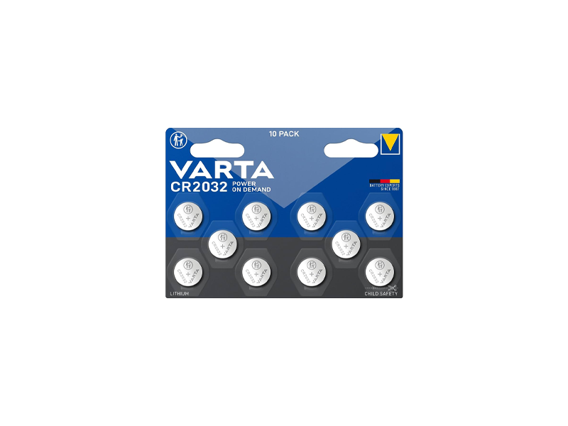 10 PACK OF CR2032 BATTERIES