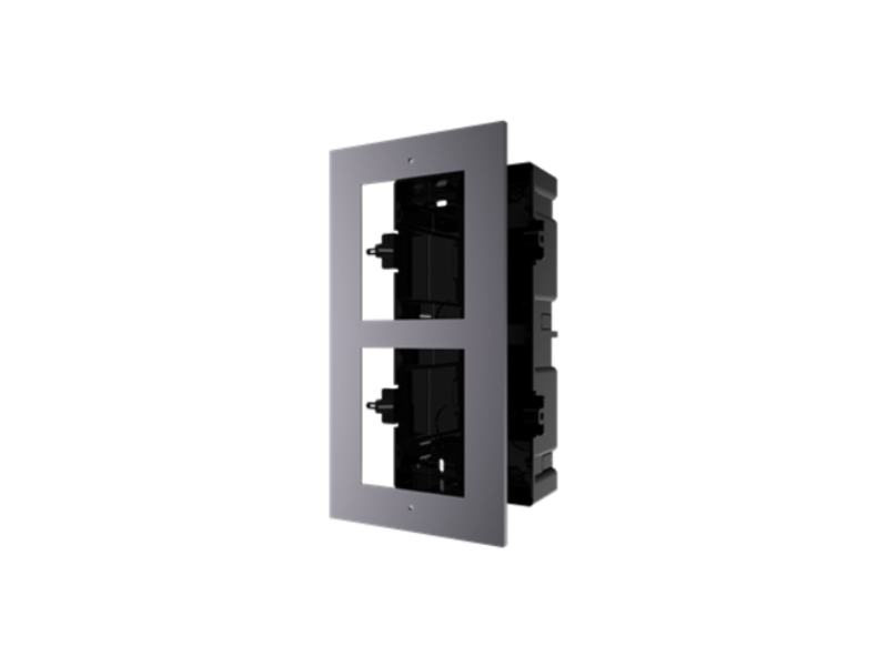 HIKVISION DS-KD-ACF2S 2 GANG FLUSH SSTEEL