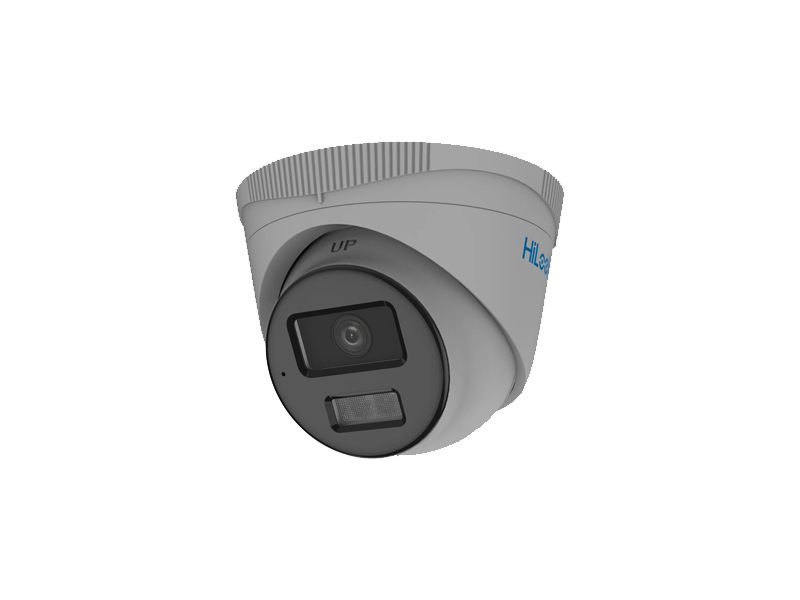 HIKVISION HI-LOOK 4MP COLORVU SMART HYBRID LIGHT FIXED TURRET GREY