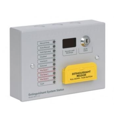 KENTEC SIGMA S.I. 6 LAMP STATUS UNIT W/ MODE SELECT & MANUAL RELEASE