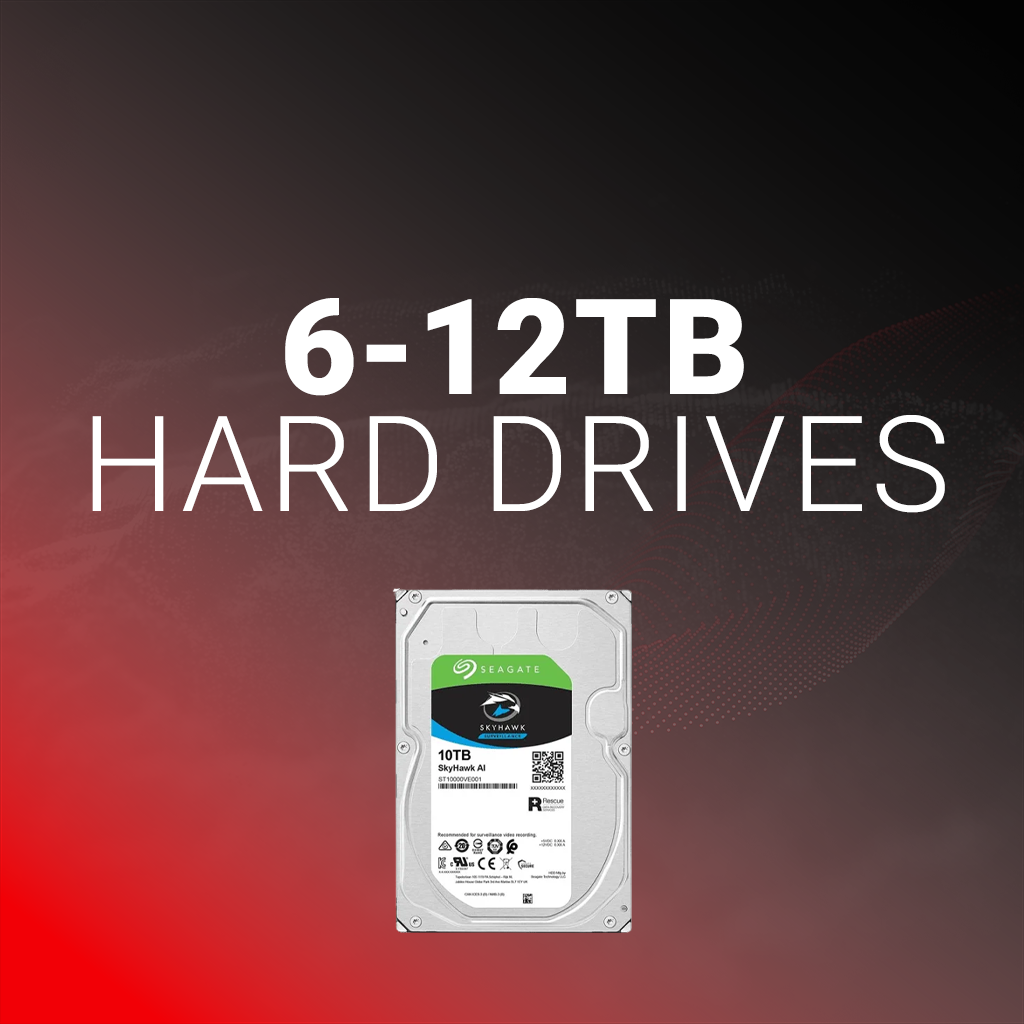 6-12TB HDD