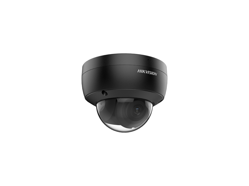 HIK 8MP 4K ACUSENSE FIXED DOME BLACK 2.8MM DS-2CD2186G2-ISU