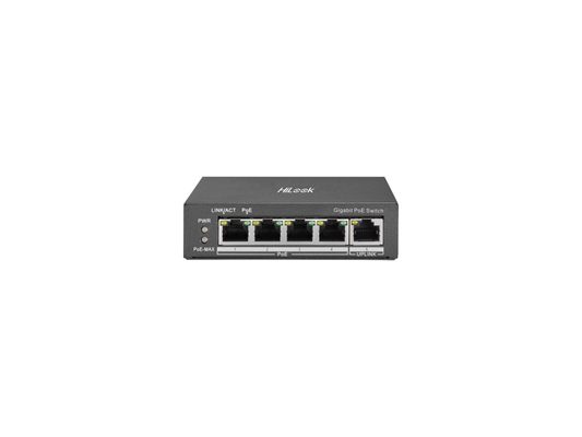 HIK HIWATCH 4-PORT GIGABIT POE SWITCH