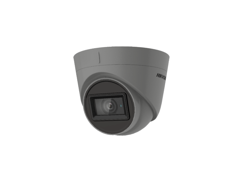 HIK 5MP LOW LIGHT TURRET 2.8MM GREY, DS-2CE78H8T-IT3F2.8G