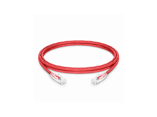 HAYDON RED CAT6 1M RJ45 PATCH LEAD X5 PACK