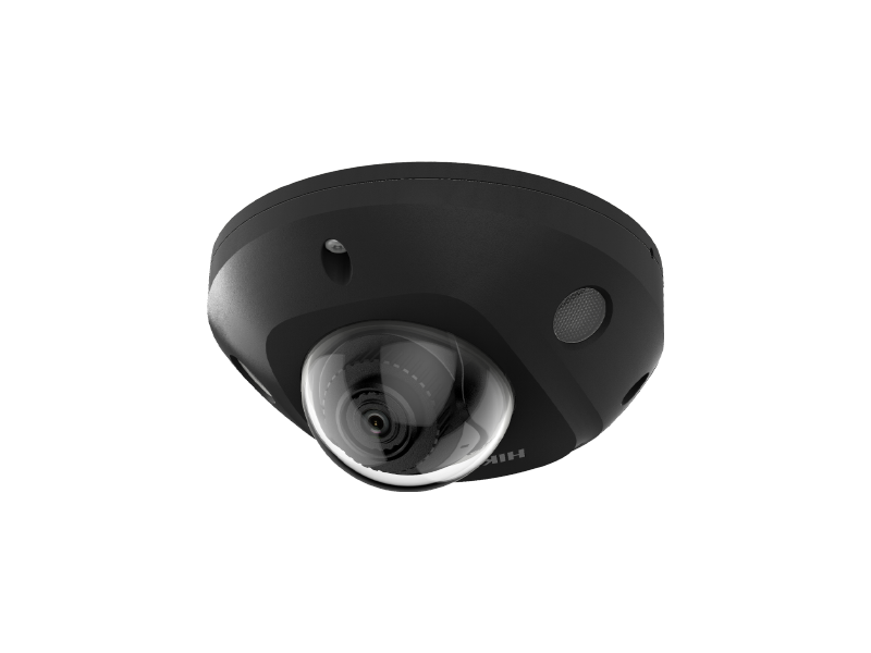 HIK 4MP BLACK ACUSENSE MINI GLASS DOME DS-2CD2546G2-IS 2.8B