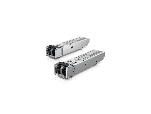 UBIQUITI SFP 1,25G, MM LC 550M DUAL-FIBER 850NM 2-PACK
