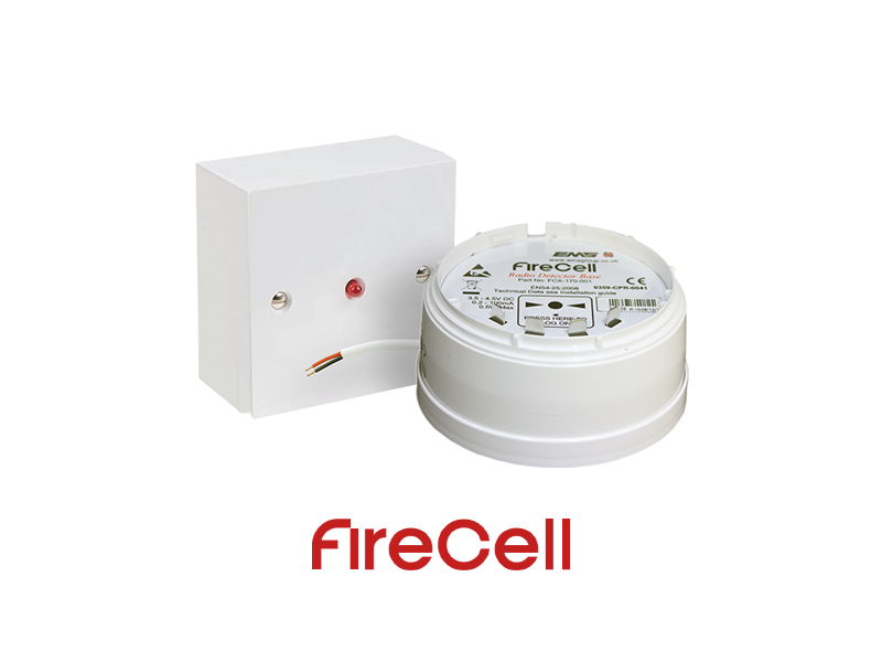 FIRECELL WIRELESS DETECTOR C/W REMOTE INDIC