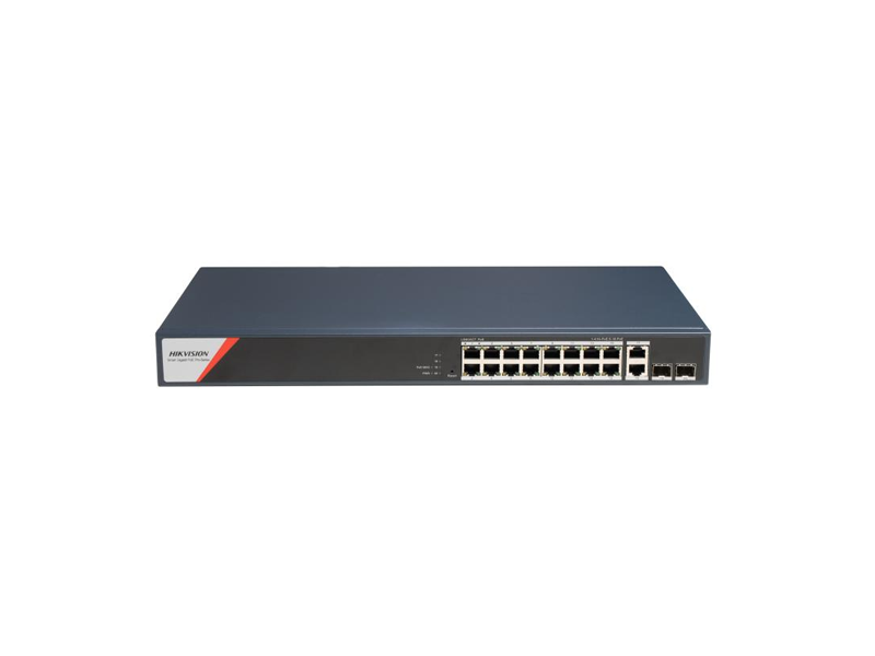 HIK 16-PORT SMART POE SWITCH DS-3E1520HP-SI-16P2T2F