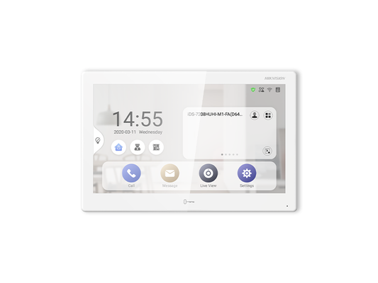 HIK ANDROID INDOOR 10" MONITOR DS-KH9510-WTE1
