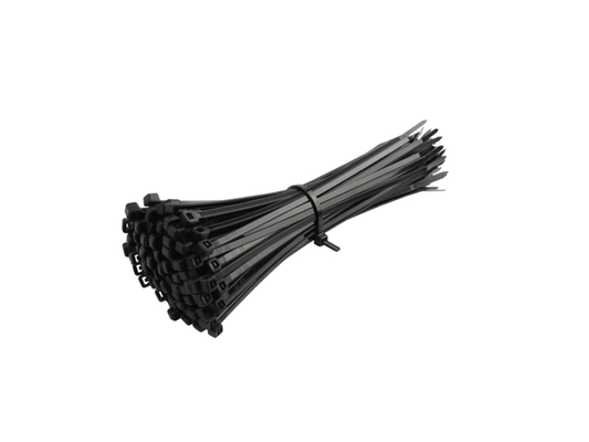 CABLE TIE 180MM BLACK PK100
