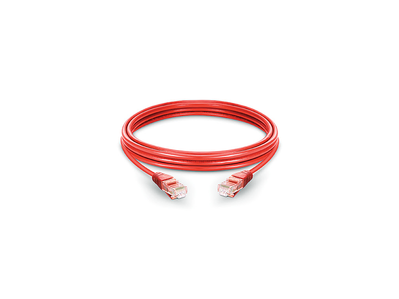 1M RED UTP PATCH CABLE CAT5