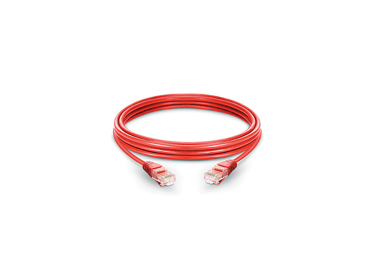 1M RED UTP PATCH CABLE CAT5