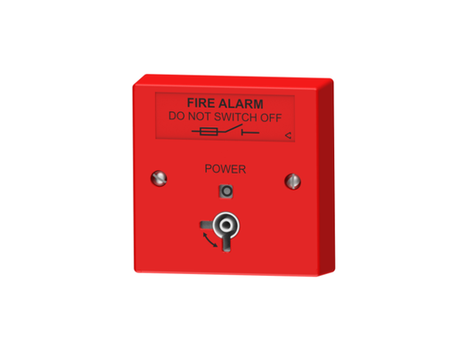 C-TEC FIRE ALARM MAINS ISOLATOR KEYSWITCH