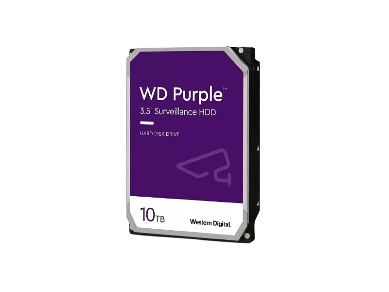 WD 10TB 3.5" PURPLE SURVEILLANCE HARD DRIVE