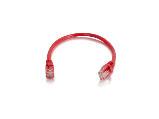 HAYDON RED CAT6 0.5M RJ45 PATCH LEAD X5 PACK
