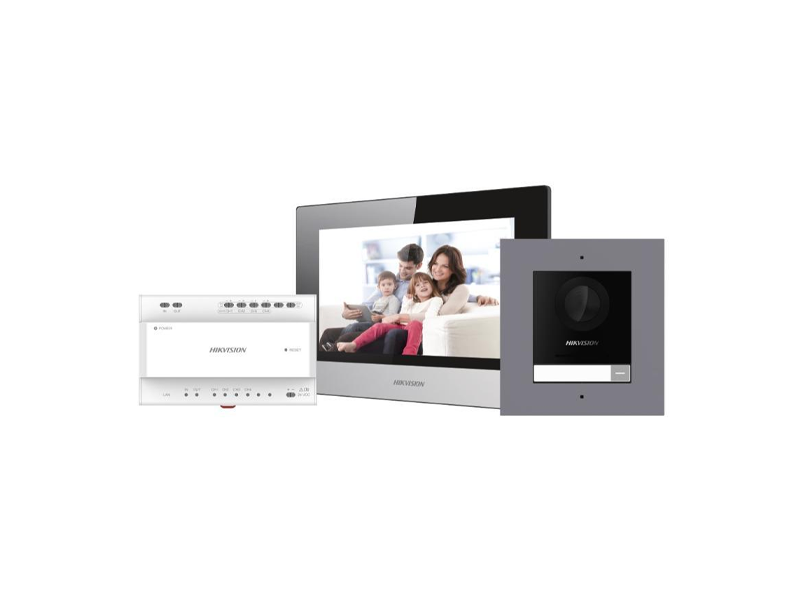 HIK VIDEO 2-WIRE INTERCOM KIT DS-KIS702Y