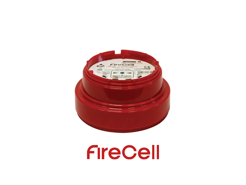 FIRECELL WIRELESS BASE FOR WALL SOUNDER RED