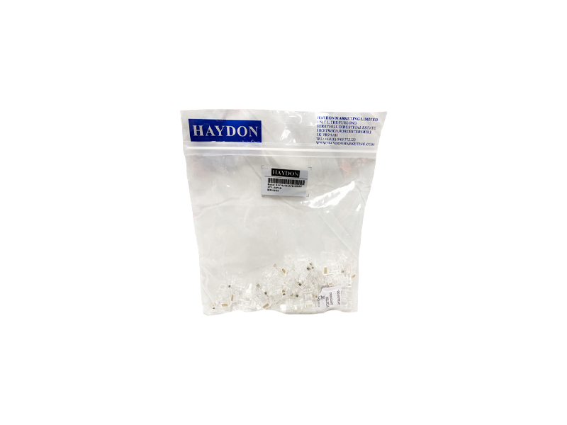 RJ45 CAT6E CRIMP CONNECTOR 50PK