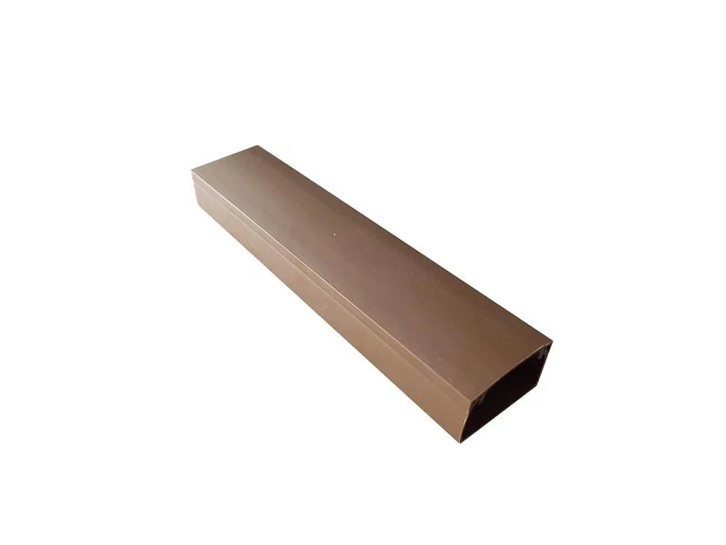 10X8 BROWN S/A TRUNKING PER 3MTR