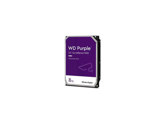WD 8TB 3.5" PURPLE SURVEILLANCE HARD DRIVE