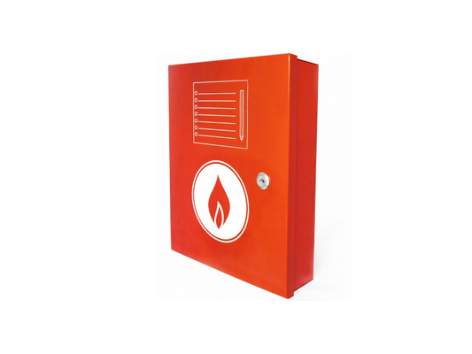 A4 METAL DOCUMENT BOX RED FOR FIRE SAFETY DOCUMENTS