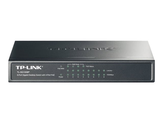 TP-LINK 8 PORT 4 POE