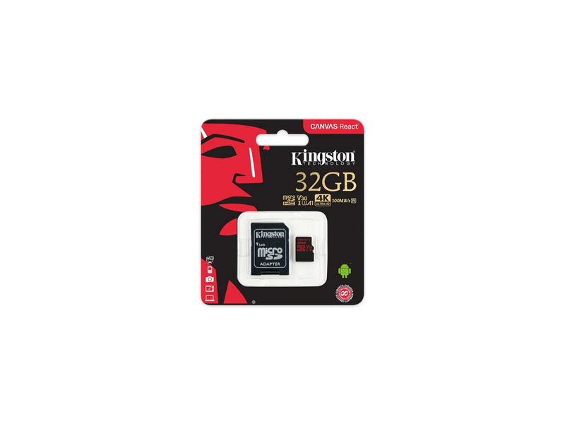 KINGSTON 32GB CLASS 10UHS-I (U1) SDHC