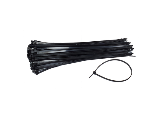 CABLE TIE 300MM BLACK PK100