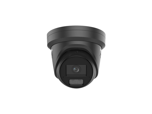 HIK 8MP SMART HYBRID 3.0 BLACK TURRET DS-2CD2387G3-LIS2UY/SL