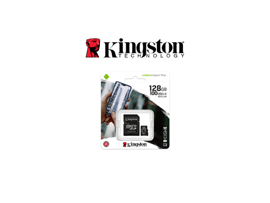 KINGSTON CANVAS SELECT PLUS 128 GB CLASS 10UHS-I