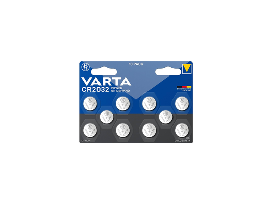10 PACK OF CR2032 BATTERIES