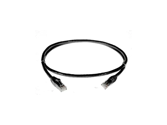 CAT 6 .5M BLACK PATCH LEAD