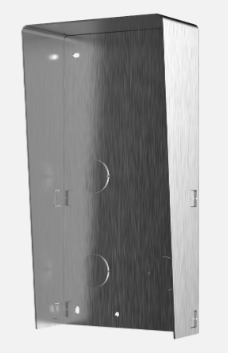 HIK STAINLESS RAIN SHIELD 2 GANG DS-KABD8003-RS2/S