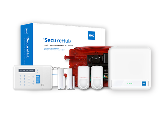 HKC HUB70 W/ 2 PIR, RF, RFC, RF-RKPT & RED RFSABB-IBB