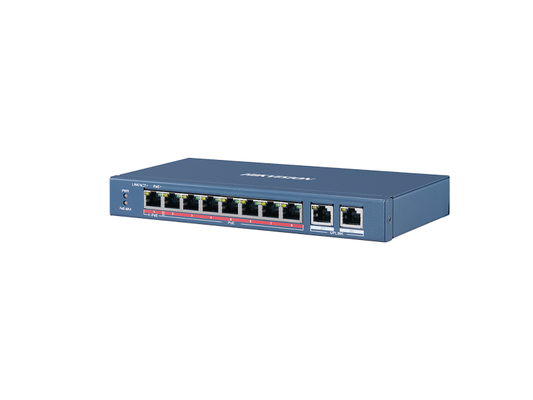HIK 8-PORT LONG RANGE POE SWITCH DS-3E0310HP-E