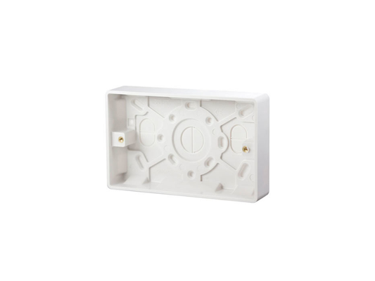 ART 7815 2 GANG  PVC SURFACE BACK BOX