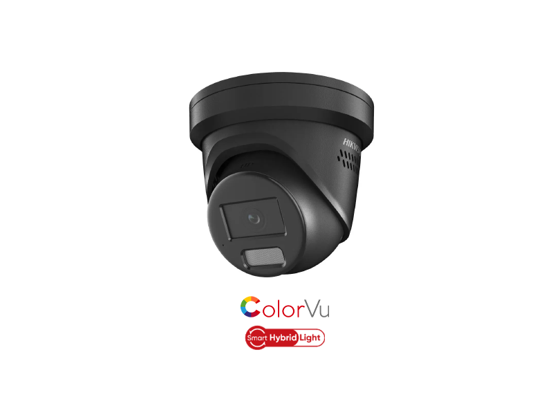 HIK 4 MP SMART HYBRID TURRET BLACK DS-2CD2347G2HLISUSLB